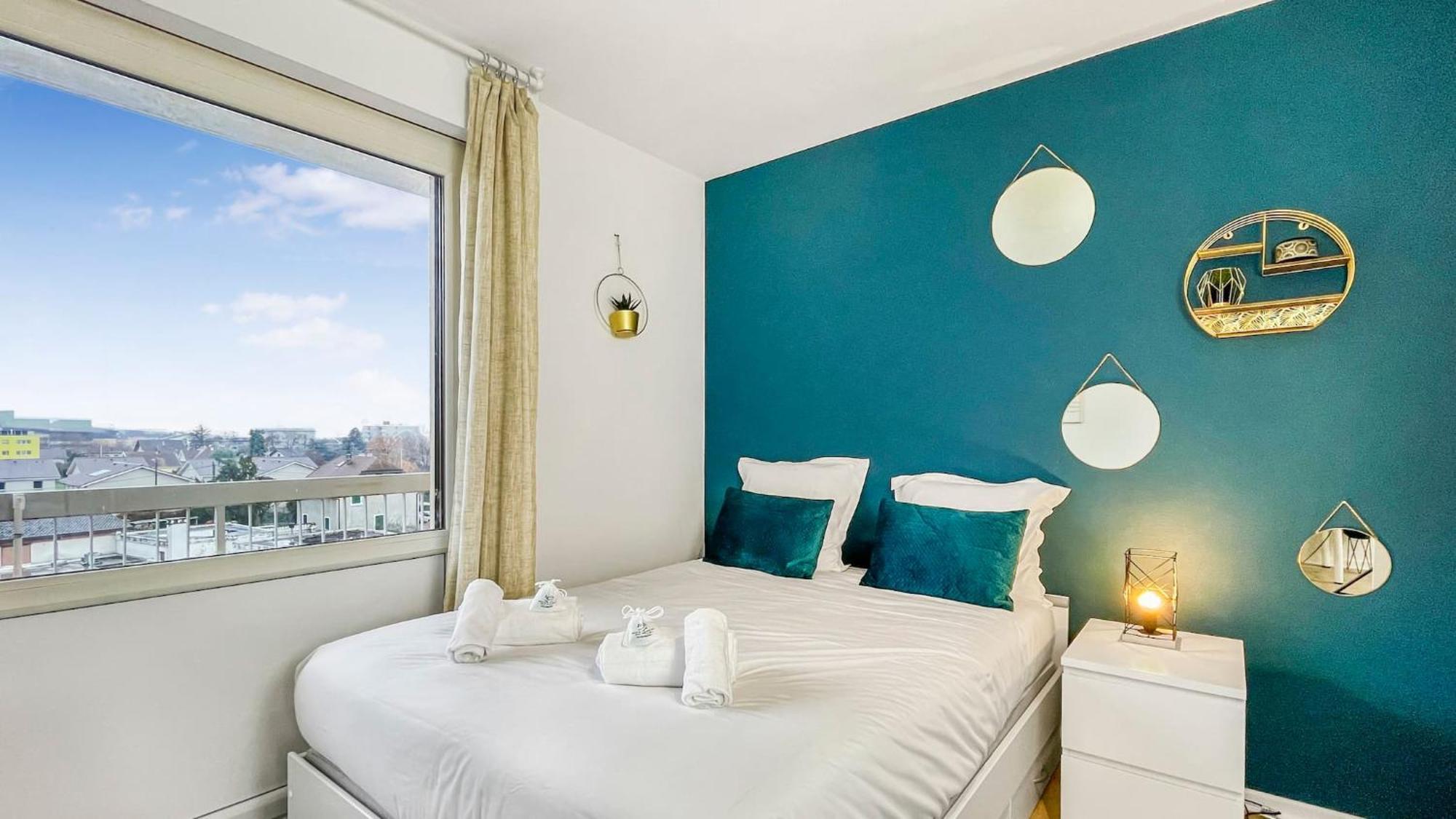 Homey La Coloc Mugi - Colocation Haut De Gamme - Chambres Privees - Balcon - Wifi Et Netflix - Proche Transports Commun アンヌマス エクステリア 写真